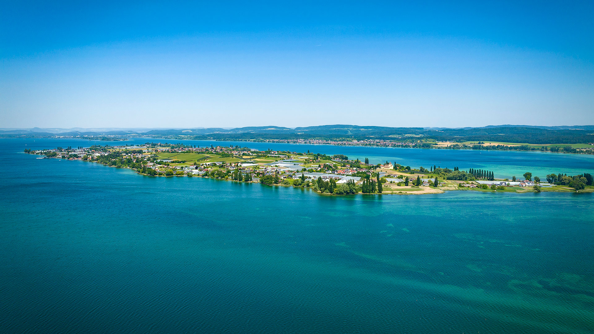 Luftaufnahme Insel Reichenau - Google Ads Luftaufnahme Insel Reichenau - Google Ads